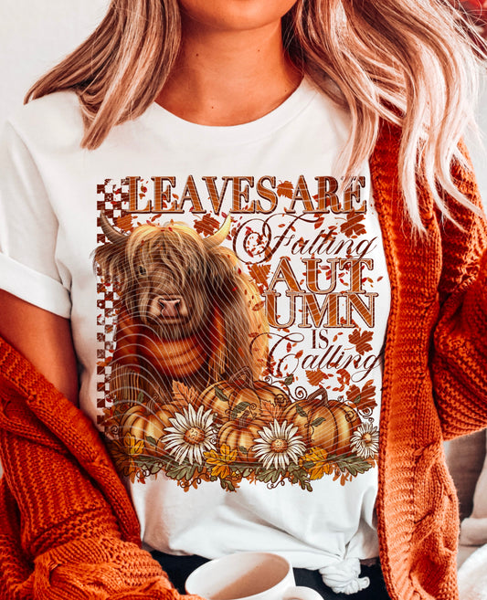 AUTUMN IS CALLING TEE