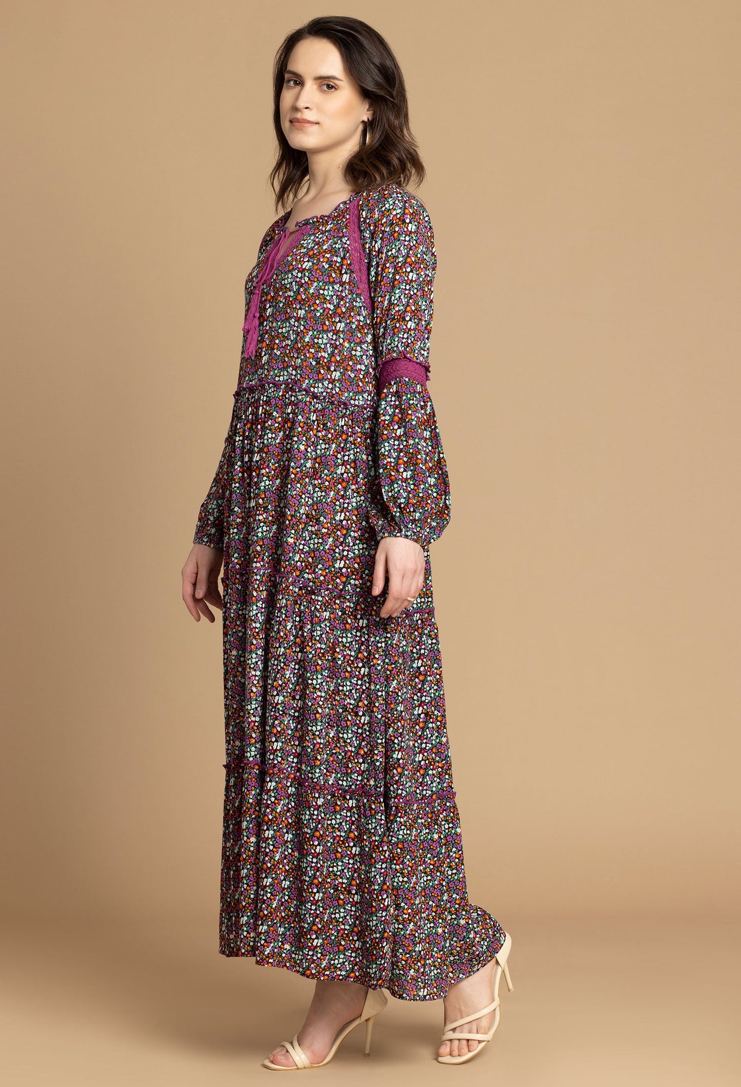 Bohera Isabel Fields of Florals Dress