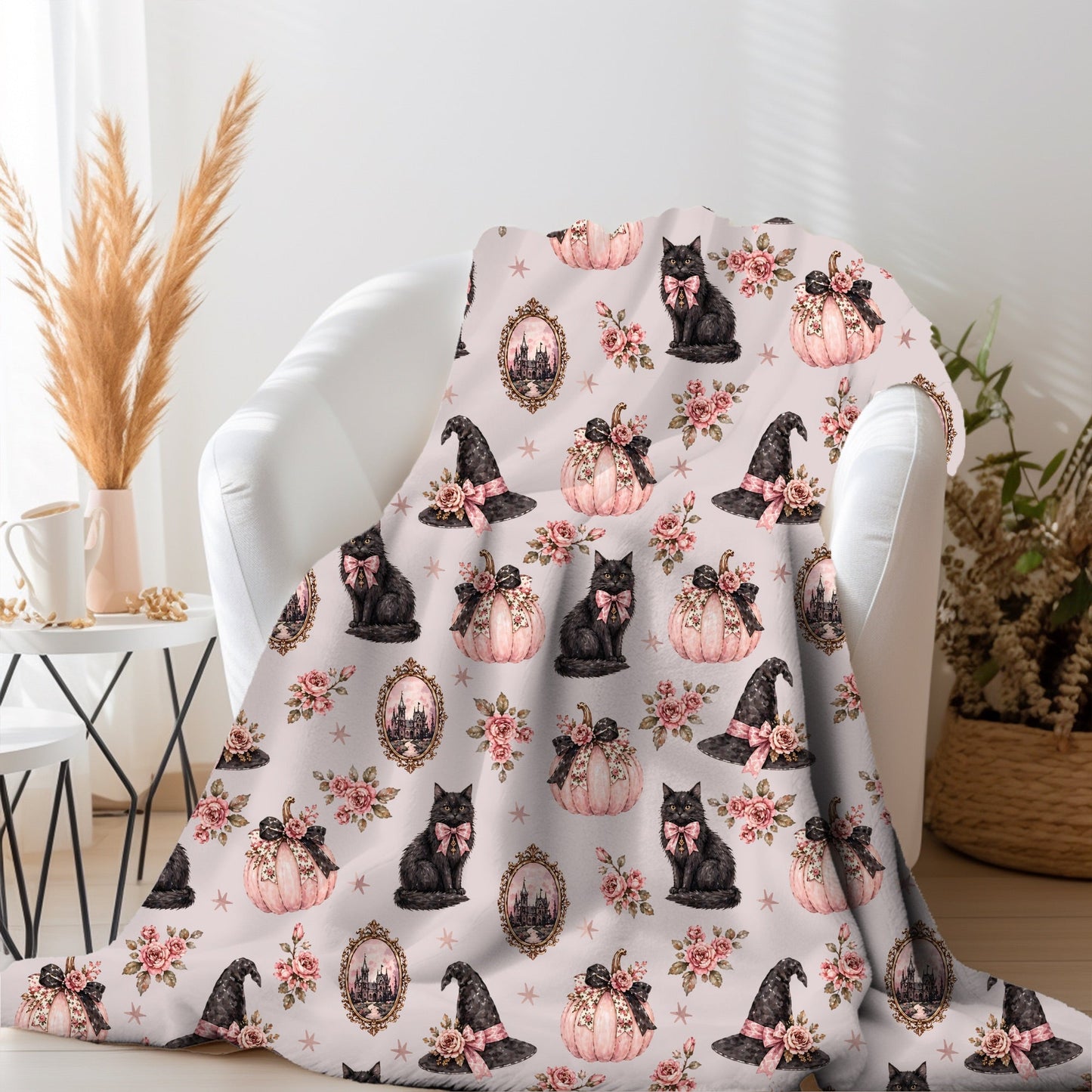 Spooky Cat 50x60 Blanket | PREORDER CLOSES 6/30, ETA EARLY SEPT.