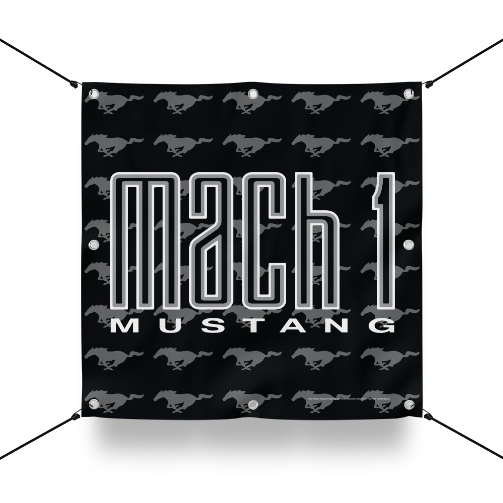 Banner - Mustang Mach 1