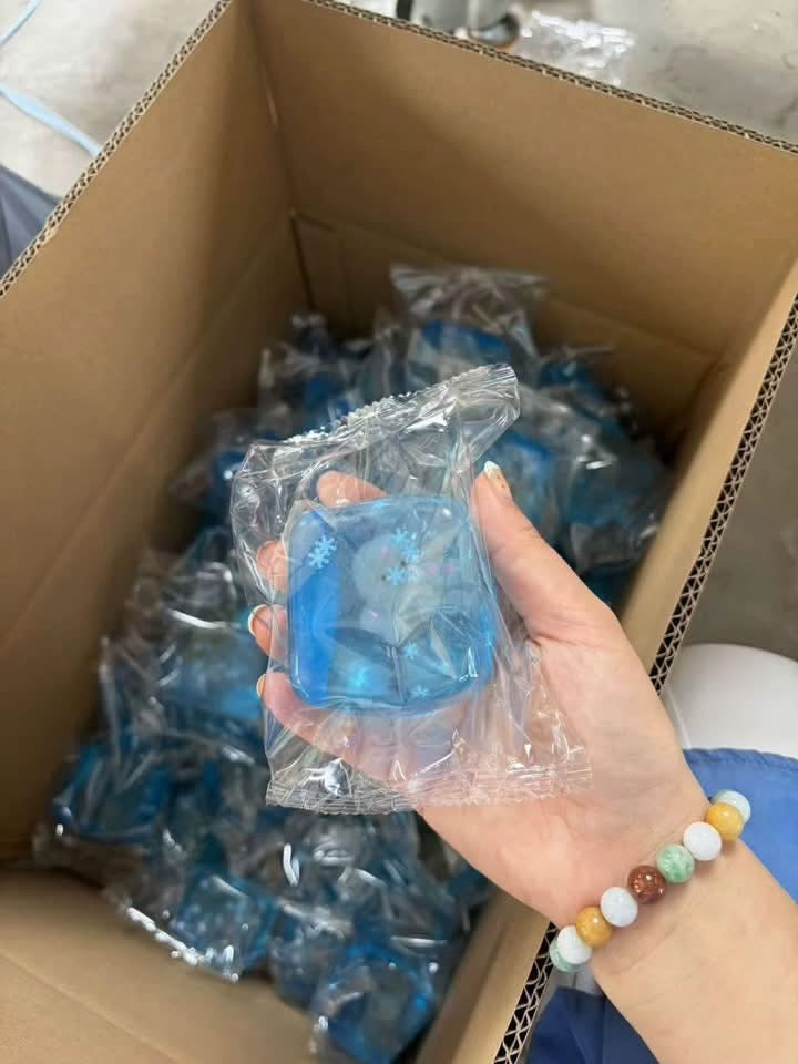 Viral Halloween Glow In The Dark Cube Squishy (PREORDER CLOSES 8/5, ETA LATE SEPT.)