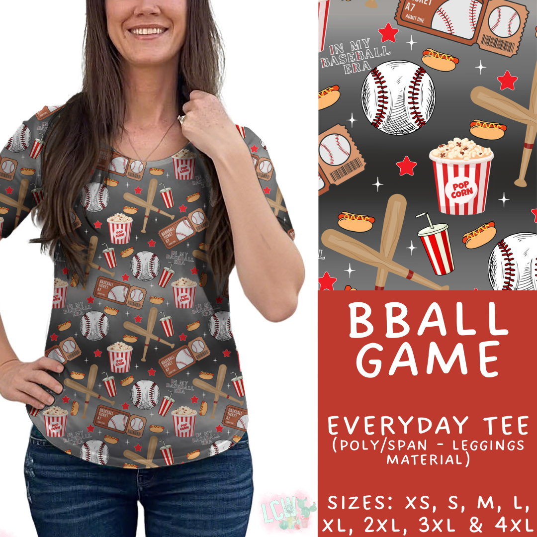 Batch #499 - Fun Run 20 - Closes 3/4 - ETA early May - BBall Game Everyday Tee