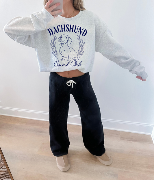 Dachshund Social Club Crewneck