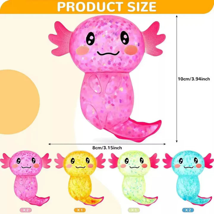 Viral Glitter Axoltol Squishy (PREORDER CLOSES 5/1, ETA LATE MAY)