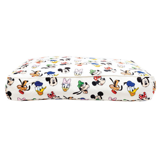 Rectangle Pet Bed - Sensational Six Faces Scattered Ivory