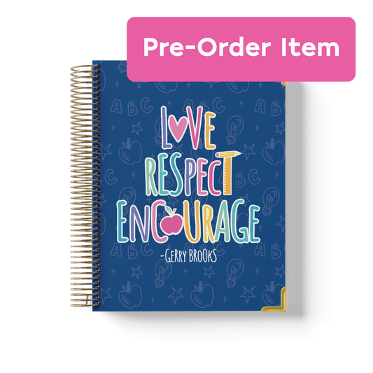 (Pre-Order) Gerry Brooks Teacher Planner by BERTEAU & Co.