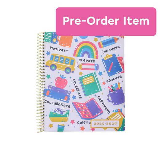 (Pre-Order) School Daze - Weekly Everyone™ Planner by BERTEAU & Co.