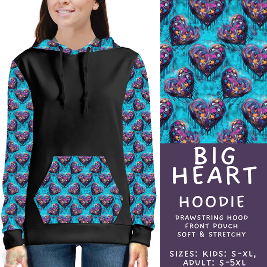 Batch #592 -  Fun Run 27 - Closes 9/30 - ETA late Nov - Big Heart Hoodie