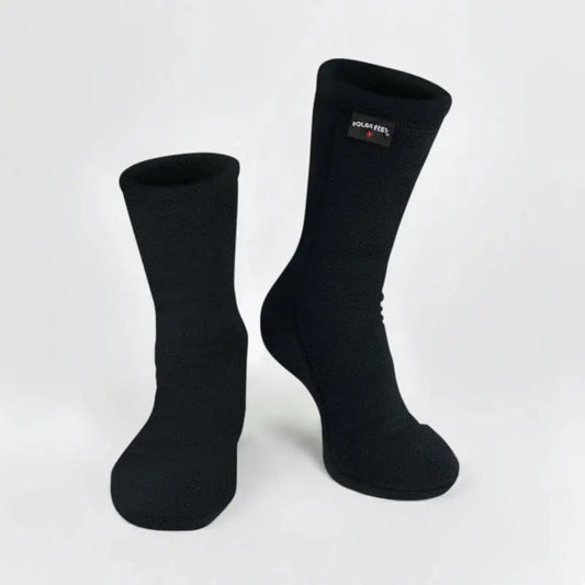 Polar Feet Supersoft Fleece Socks - Black