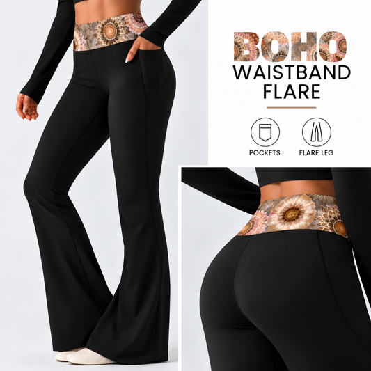 BOHO-PATTERN WAIST FLARE-PREORDER CLOSING 10/7 , ETA LATE DEC.