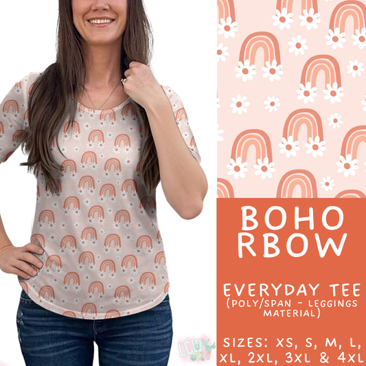 Batch #499 - Fun Run 20 - Closes 3/4 - ETA early May - Boho RBow Everyday Tee