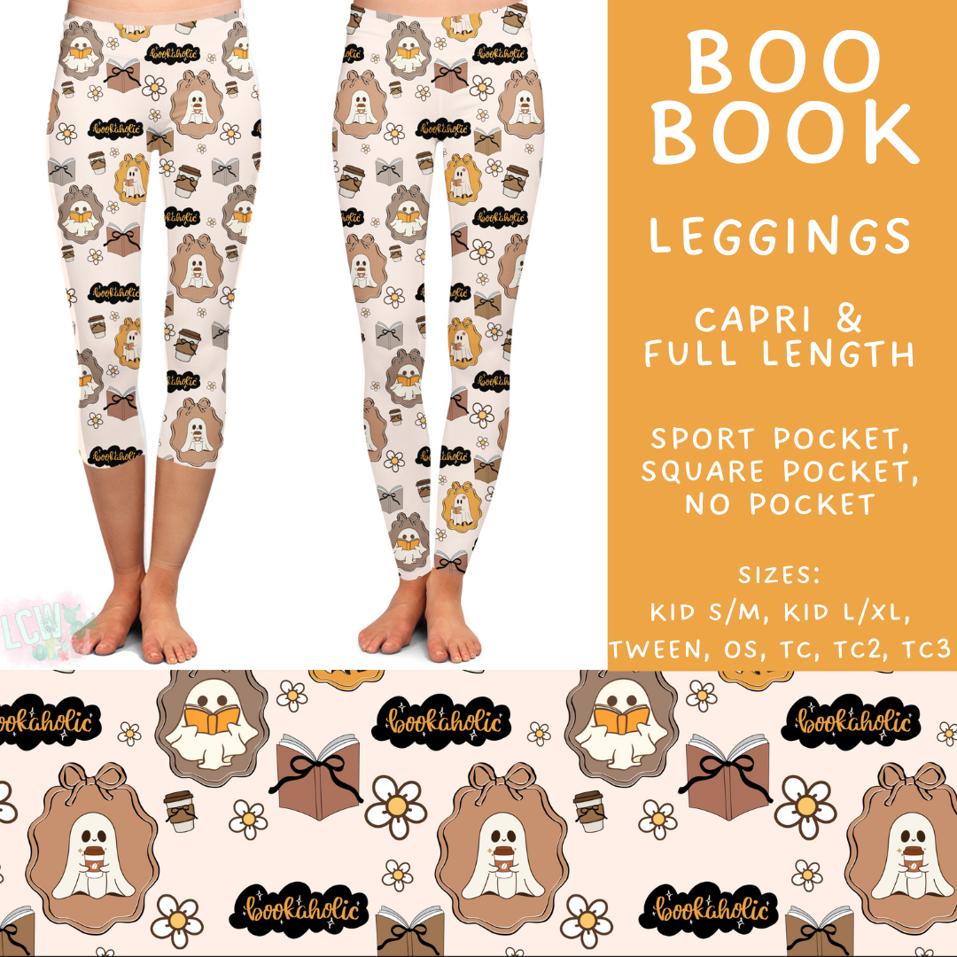 Batch #499 - Fun Run 20 - Closes 3/4 - ETA early May - Boo Book Full and Capri Length Leggings
