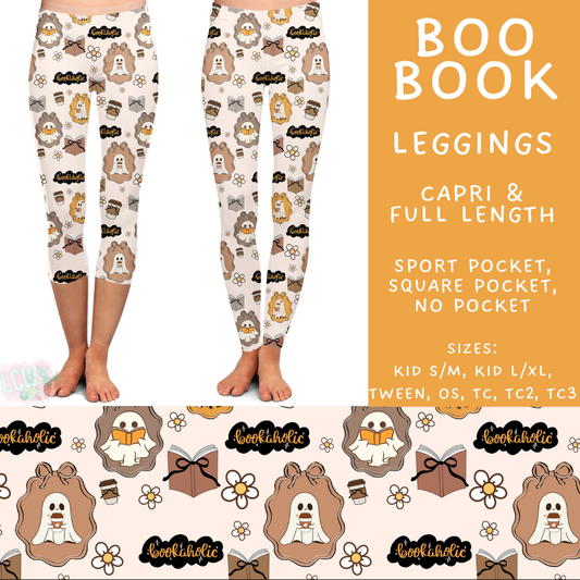 Batch #499 - Fun Run 20 - Closes 3/4 - ETA early May - Boo Book Full and Capri Length Leggings