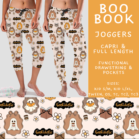 Batch #499 - Fun Run 20 - Closes 3/4 - ETA early May - Boo Book Full and Capri Length Joggers