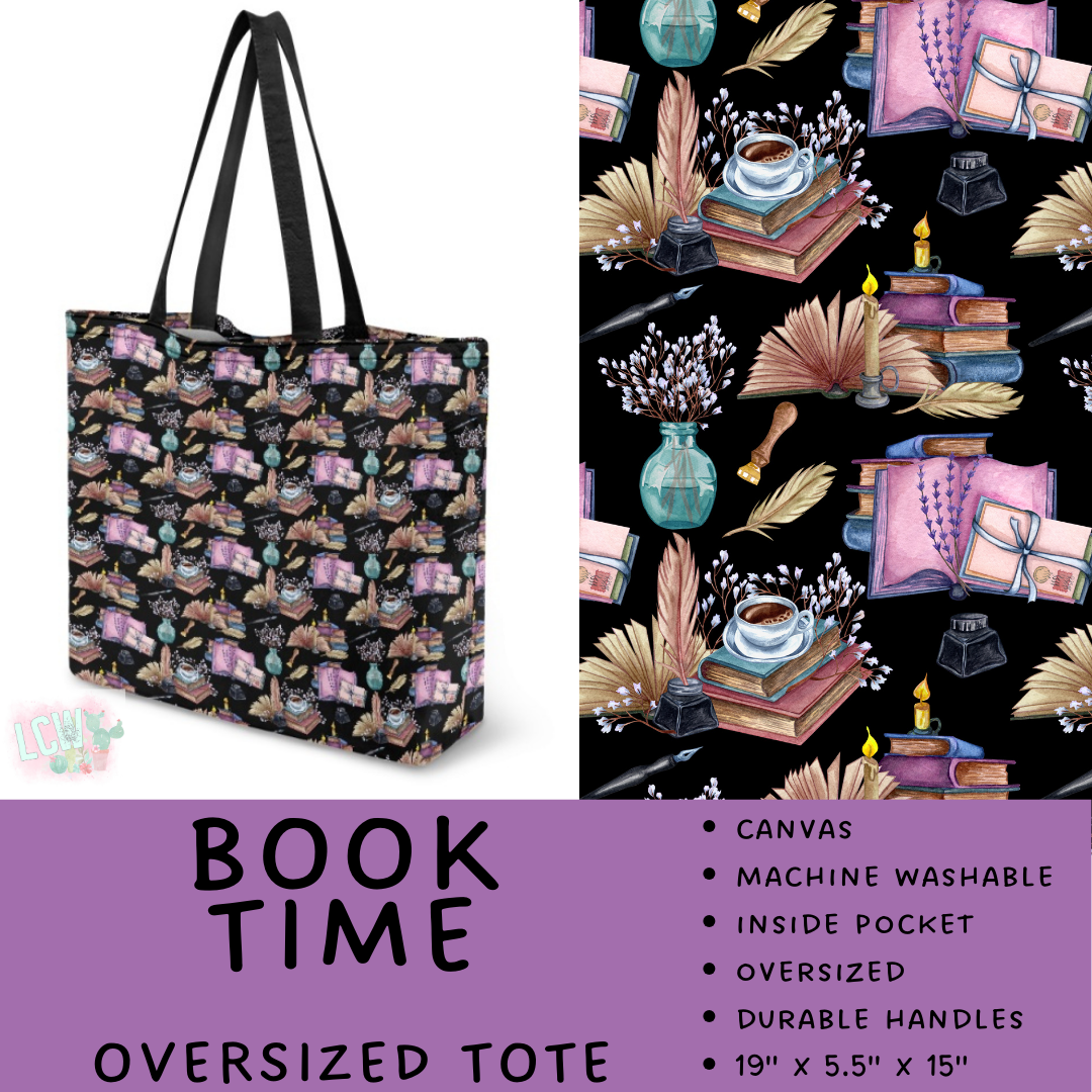 Batch #495 - Travel Collection - Closes 2/23 - ETA late April - Book Time Oversized Totes
