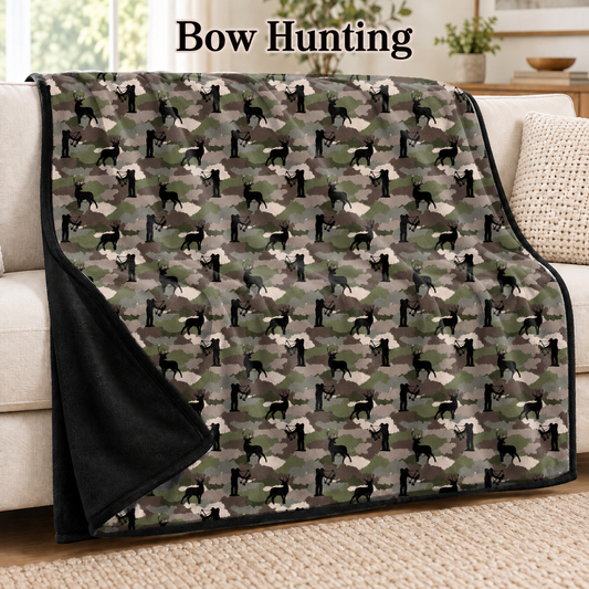 Bow Hunting-Soft Throw Blanket 14 Run- (PREORDER CLOSES 9/28, ETA DECEMBER)