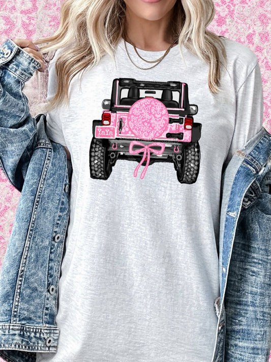 BOW JP PINK COLLECTION TEES (MULTIPLE OPTIONS)