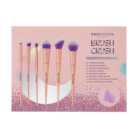 Brush Crush 8 PC Brush & Sponge Set