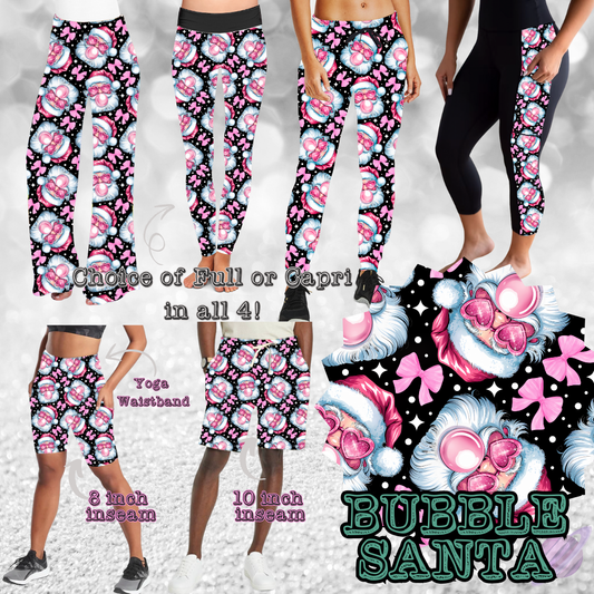BUBBLE SANTA -XMAS RUN-6 STYLE BOTTOMS-PREORDER CLOSING 9/13