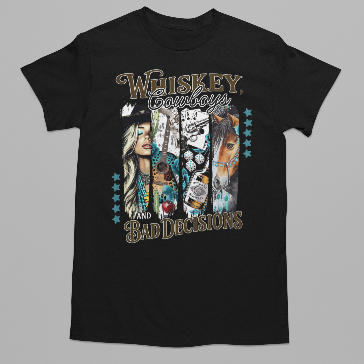 Whiskey & Bad Decisions Graphic Tee