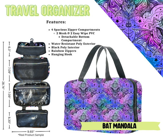 Bat Mandala Travel Organizer