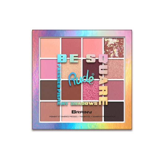 Be Square Pressed Pigments & Shadows - Brainy