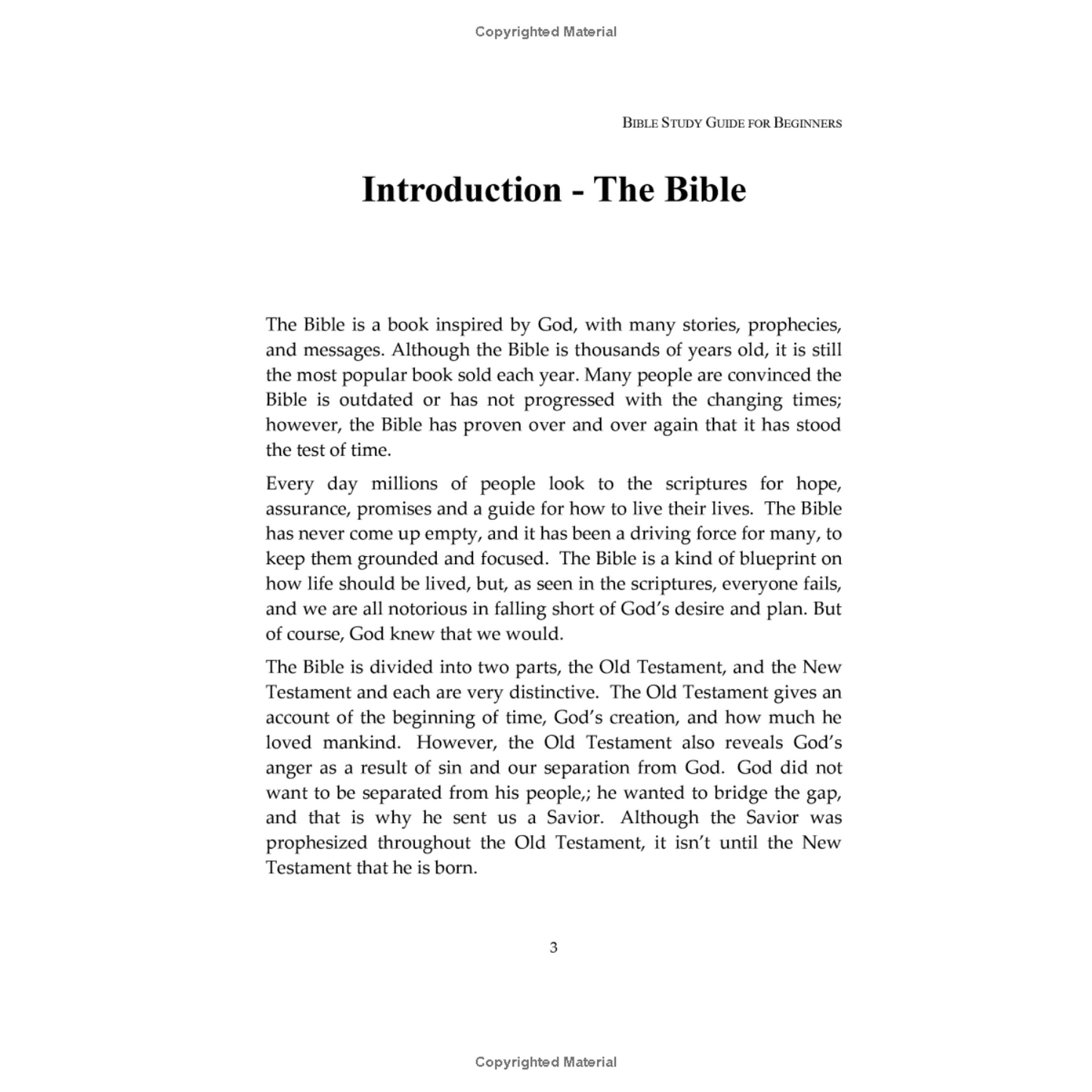 Bible Study Guide for Beginners (Spiral Bound)