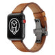 Brown Leather Black Hardware