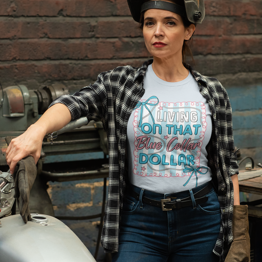 Blue Collar Dollar Graphic Tee