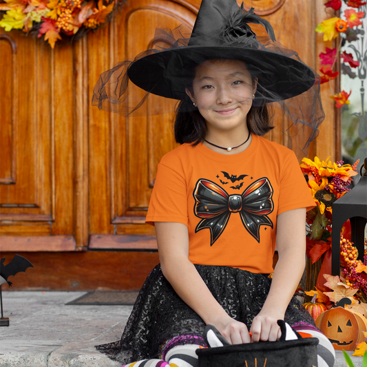 Boo-tique Bow Youth & Toddler Graphic Tee