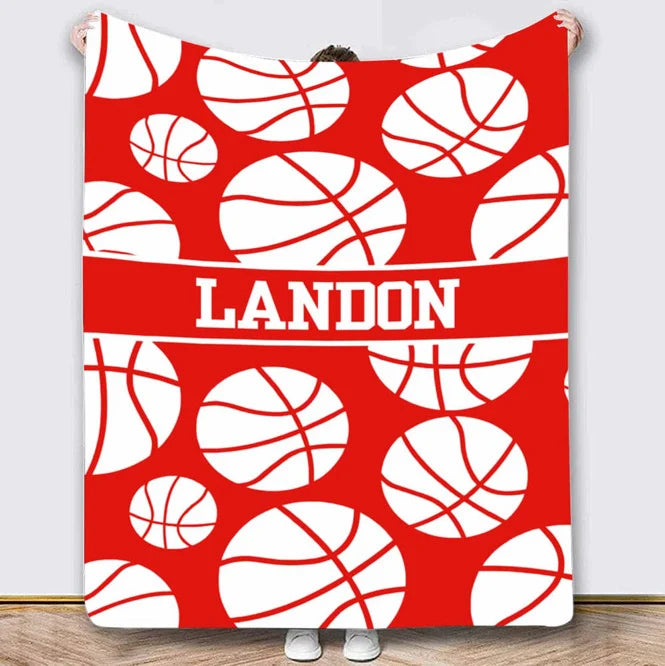 Custom Name Sport Blanket *CIJ SPECIAL* PREORDER CLOSES 8/2, ETA LATE SEPT.