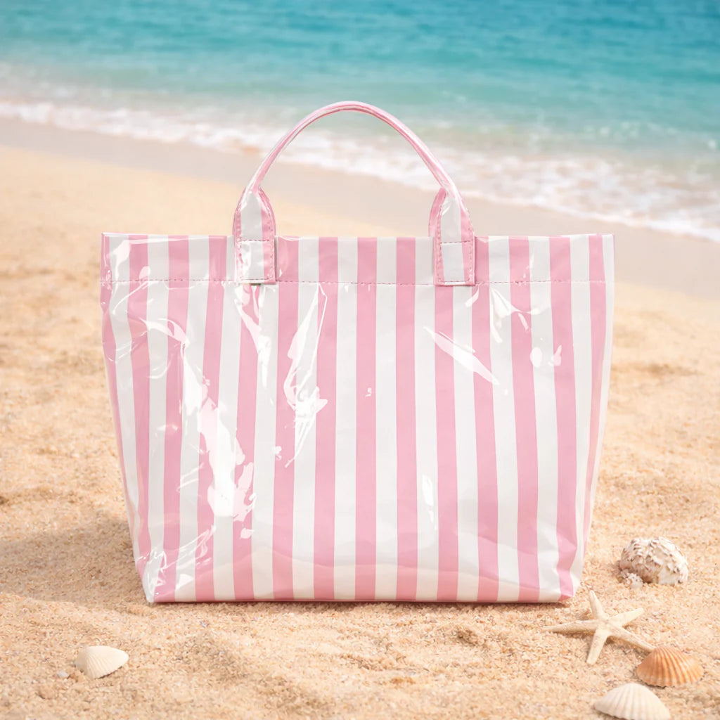 Waterproof Striped  Beach Bag