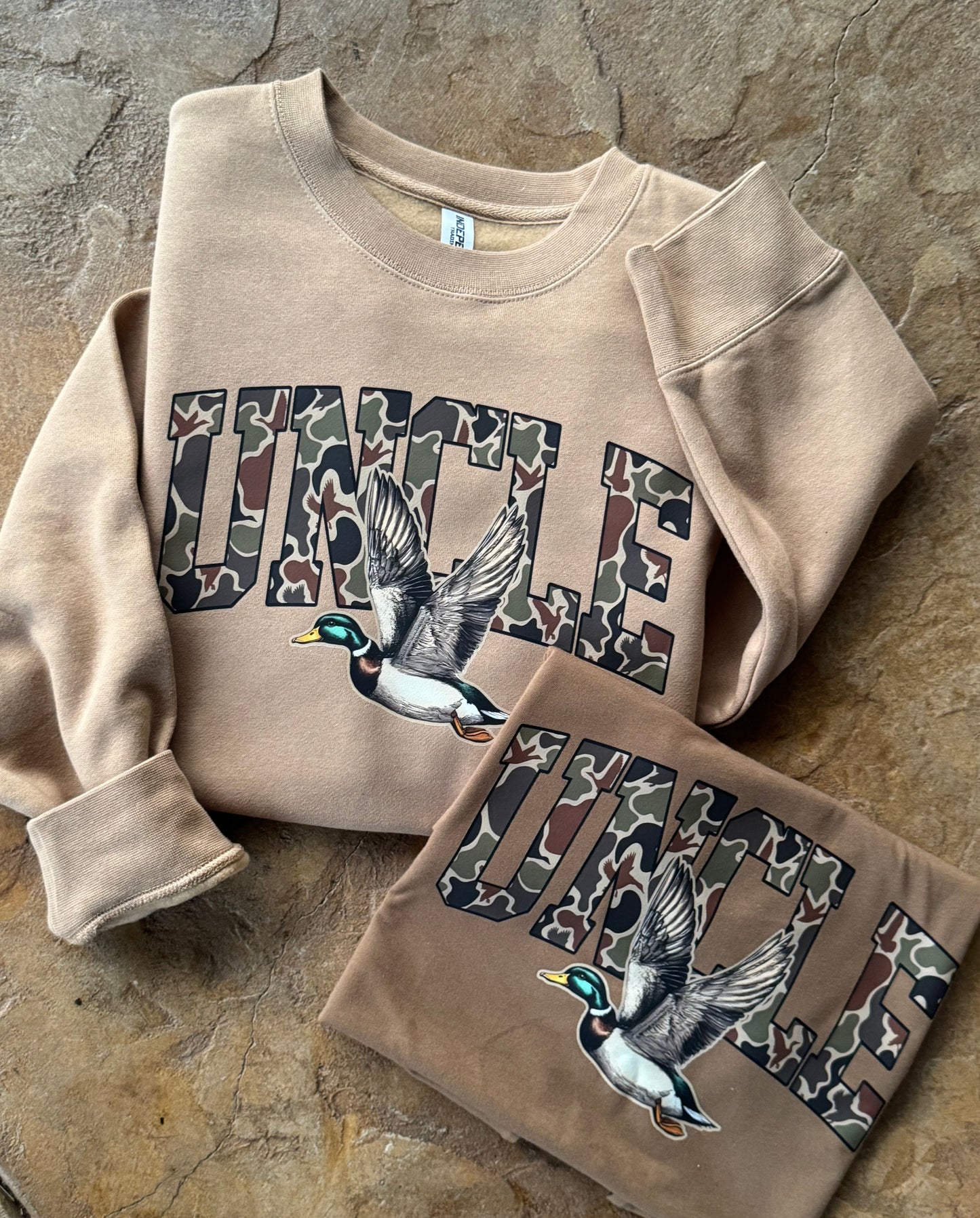 Uncle Camo Duck Tee/Sweatshirt (PREORDER CLOSES 11/30, ETA 1 WEEK)