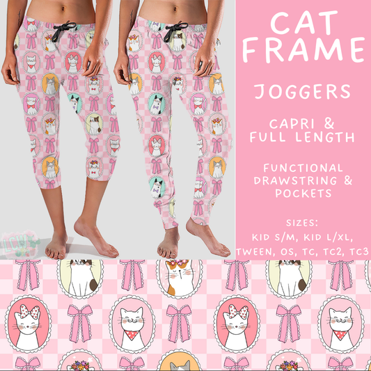 Batch #499 - Fun Run 20 - Closes 3/4 - ETA early May - Cat Frame Full and Capri Length Joggers