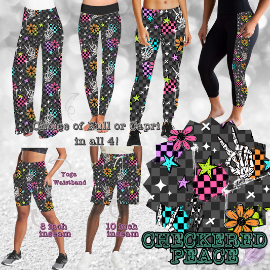 CHECKER PEACE-BATCH 119-6 STYLE BOTTOMS-PREORDER CLOSING 9/19
