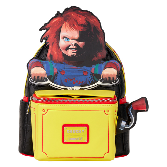Loungefly Childs Play - Chucky Pop Up Clown Cosplay Mini Backpack