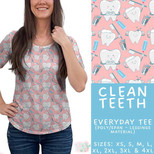 Batch #496 - Careers Collection 2 - Closes 2/25 - ETA late April - Clean Teeth Everyday Tee
