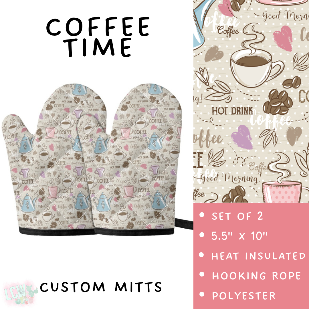 Batch #494 - Mama's Batch 2 - Closes 2/20 - ETA mid/late April - Coffee Time Oven Mitts