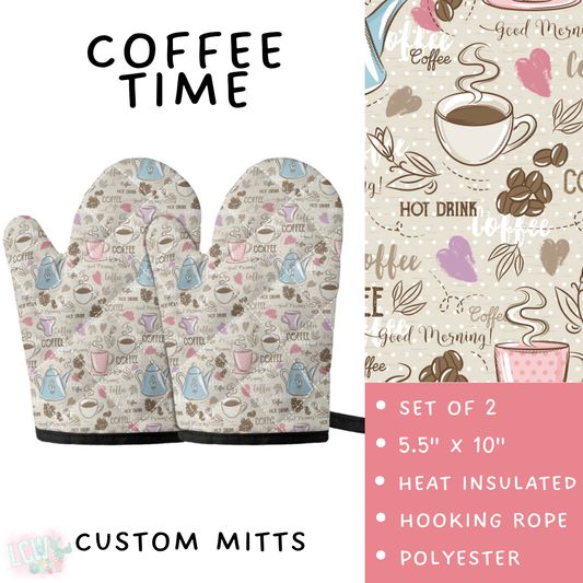 Batch #494 - Mama's Batch 2 - Closes 2/20 - ETA mid/late April - Coffee Time Oven Mitts