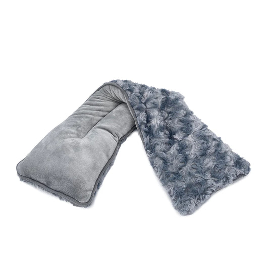 Curly Gray Warmies Neck Wrap
