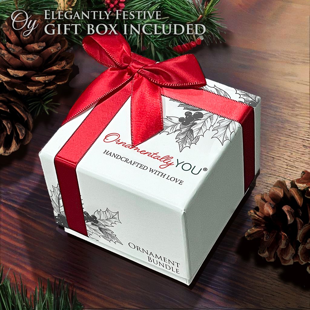 Cute Christmas Ornament Nursing Set, Bundle of Four Nurse Themed Gifts