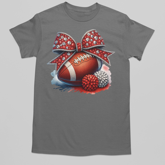 Bows & Touchdowns Graphic Tee