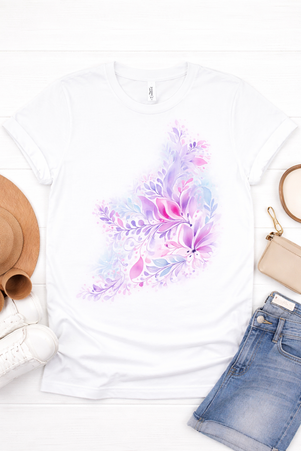 WHISPERING LILAC TEE