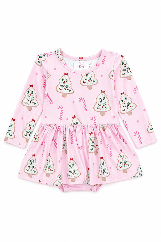 Christmas Cookies L/S Twirl Bodysuit