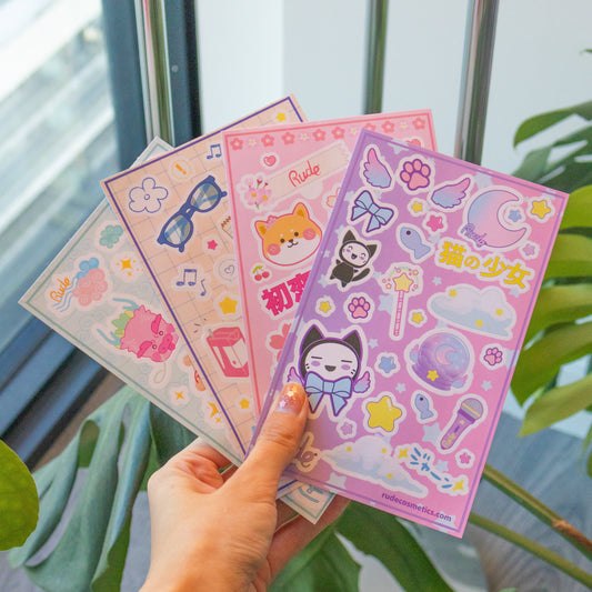 Chibi Manga Collection Sticker Sheet