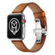 Brown Leather Silver Hardware