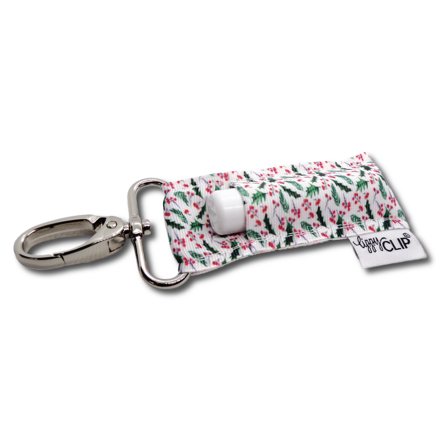 Christmas Holly LippyClip® Lip Balm Holder