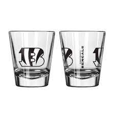 Cincinnati Bengals Gameday Shot Glasses 2oz. 2-Pack