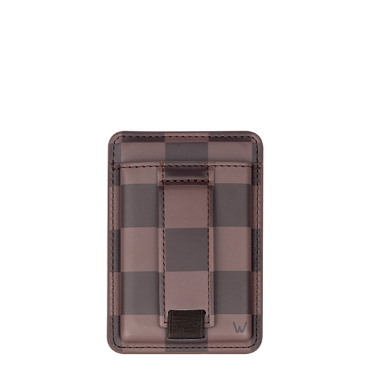 Cocoa Check Magnetic Wallet