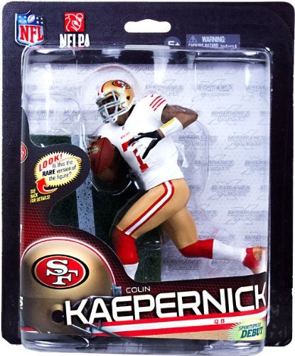 Colin Kaepernick San Francisco 49ers White Jersey Figure Series 33